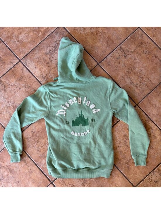 Disney Tops - Disney Parks Disneyland D Logo Castle Back Sweater Christmas Hoodie Limited XS